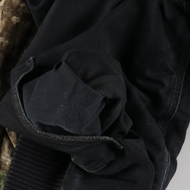 Carhartt Active Jacket, Padded Duck Full-Zip Hoodie, Men's Size L cotton black type Vintage Second Hand