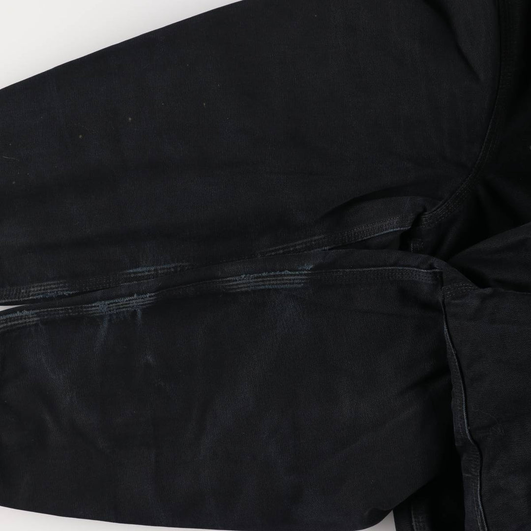 Carhartt Active Jacket, Padded Duck Full-Zip Hoodie, Men's Size L cotton black type Vintage Second Hand