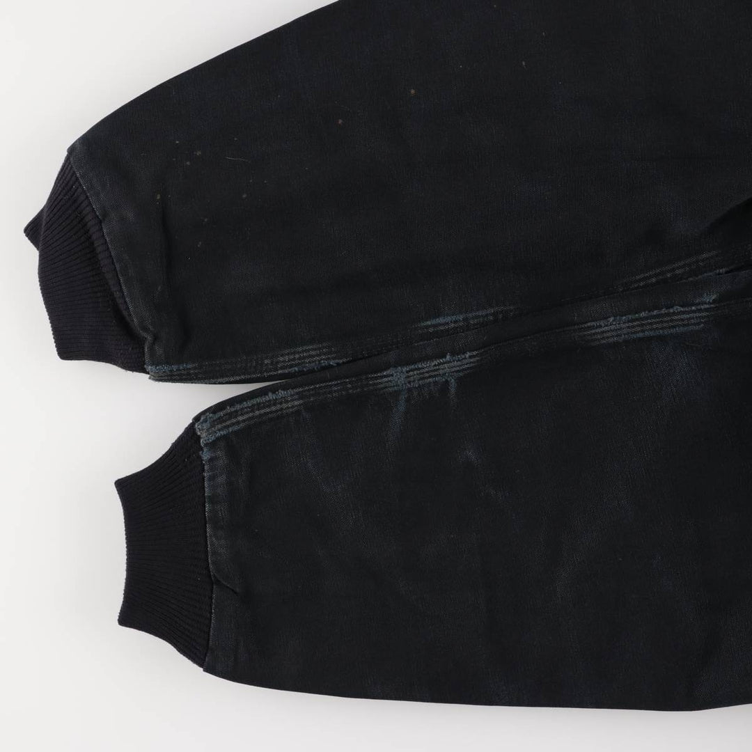 Carhartt Active Jacket, Padded Duck Full-Zip Hoodie, Men's Size L cotton black type Vintage Second Hand