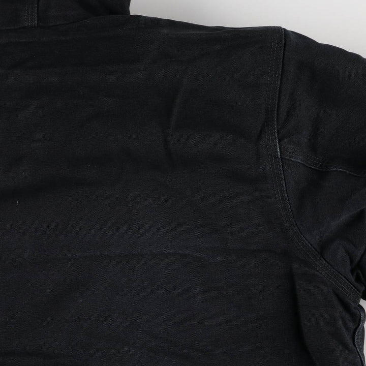 Carhartt Active Jacket, Padded Duck Full-Zip Hoodie, Men's Size L cotton black type Vintage Second Hand