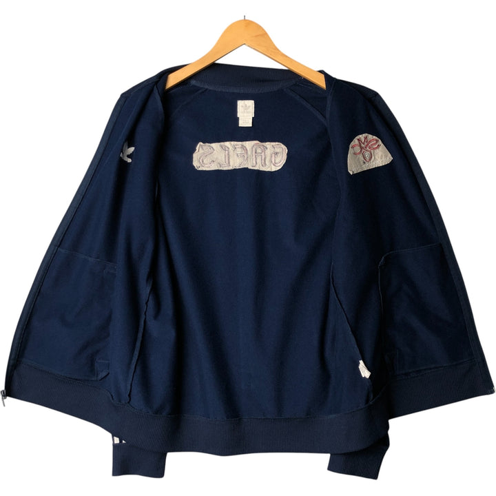 2000'S adidas Originals College Track Jacket, Men's Size L polyester navy blue type Vintage Second Hand