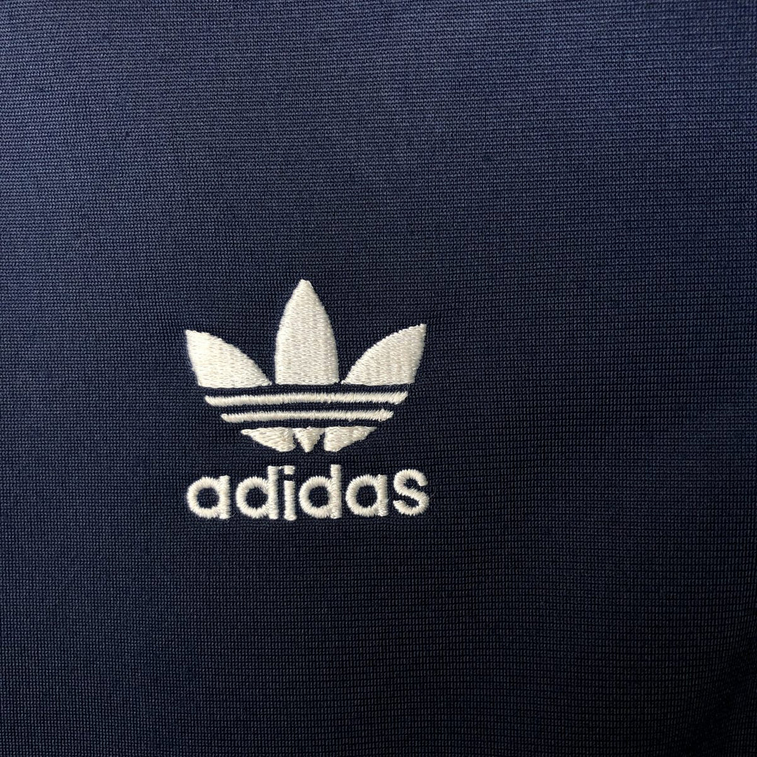 2000'S adidas Originals College Track Jacket, Men's Size L polyester navy blue type Vintage Second Hand