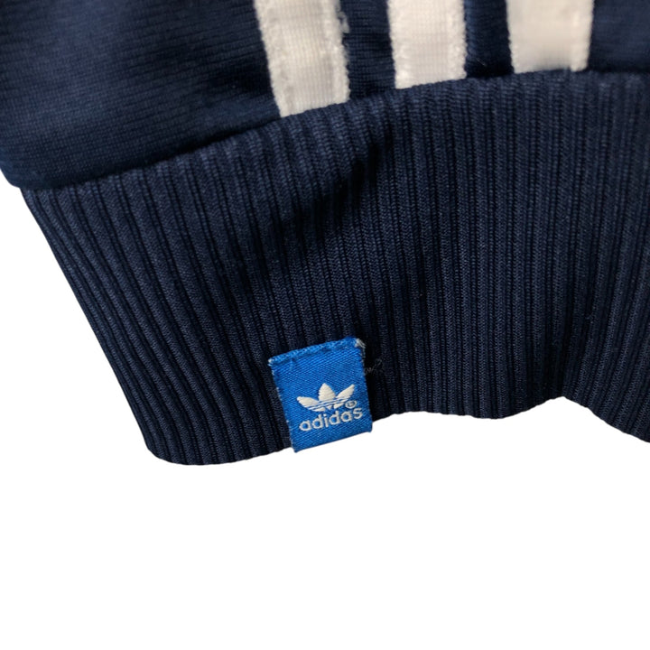 2000'S adidas Originals College Track Jacket, Men's Size L polyester navy blue type Vintage Second Hand