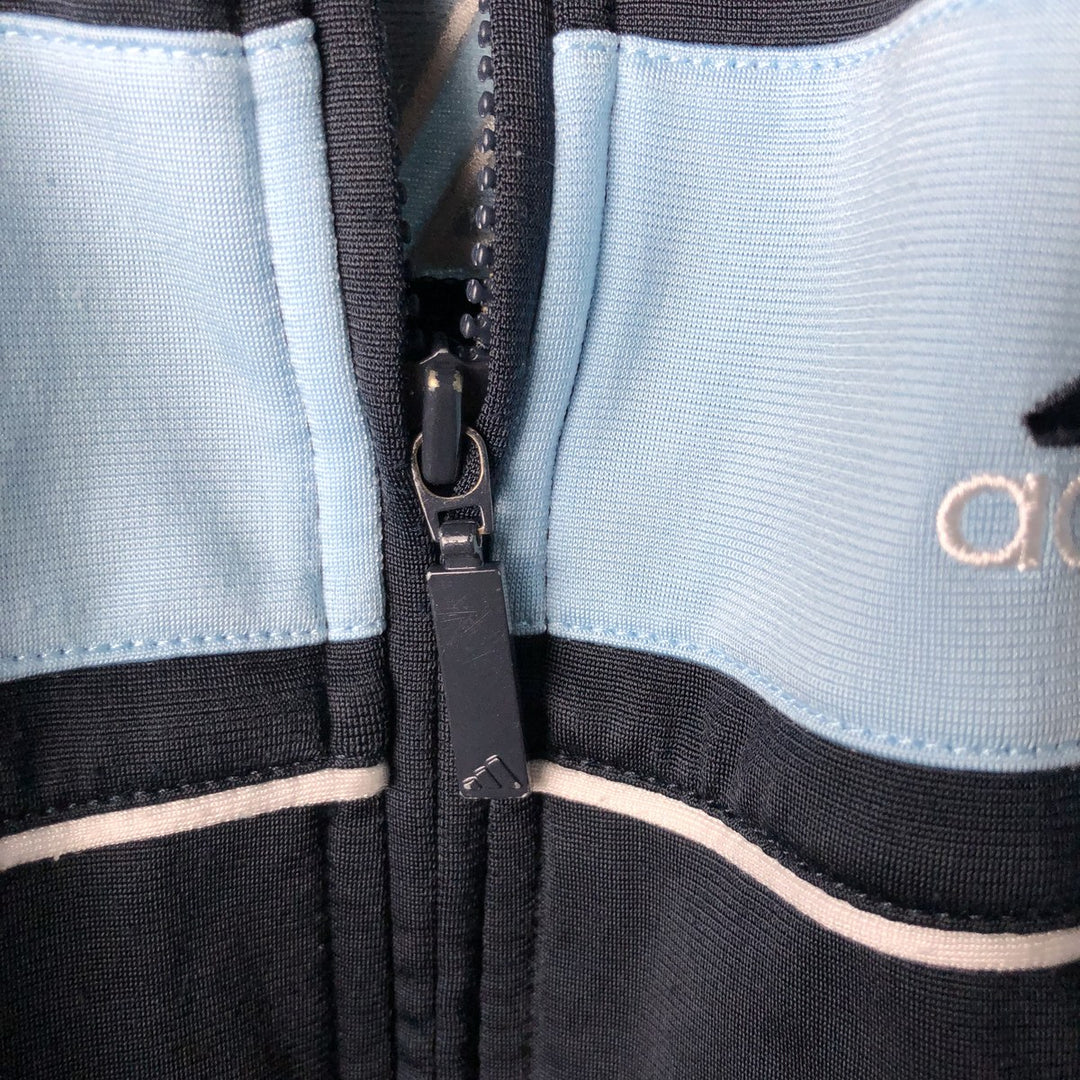 00'S adidas back logo jersey track jacket men's size L polyester navy blue type Vintage Second Hand