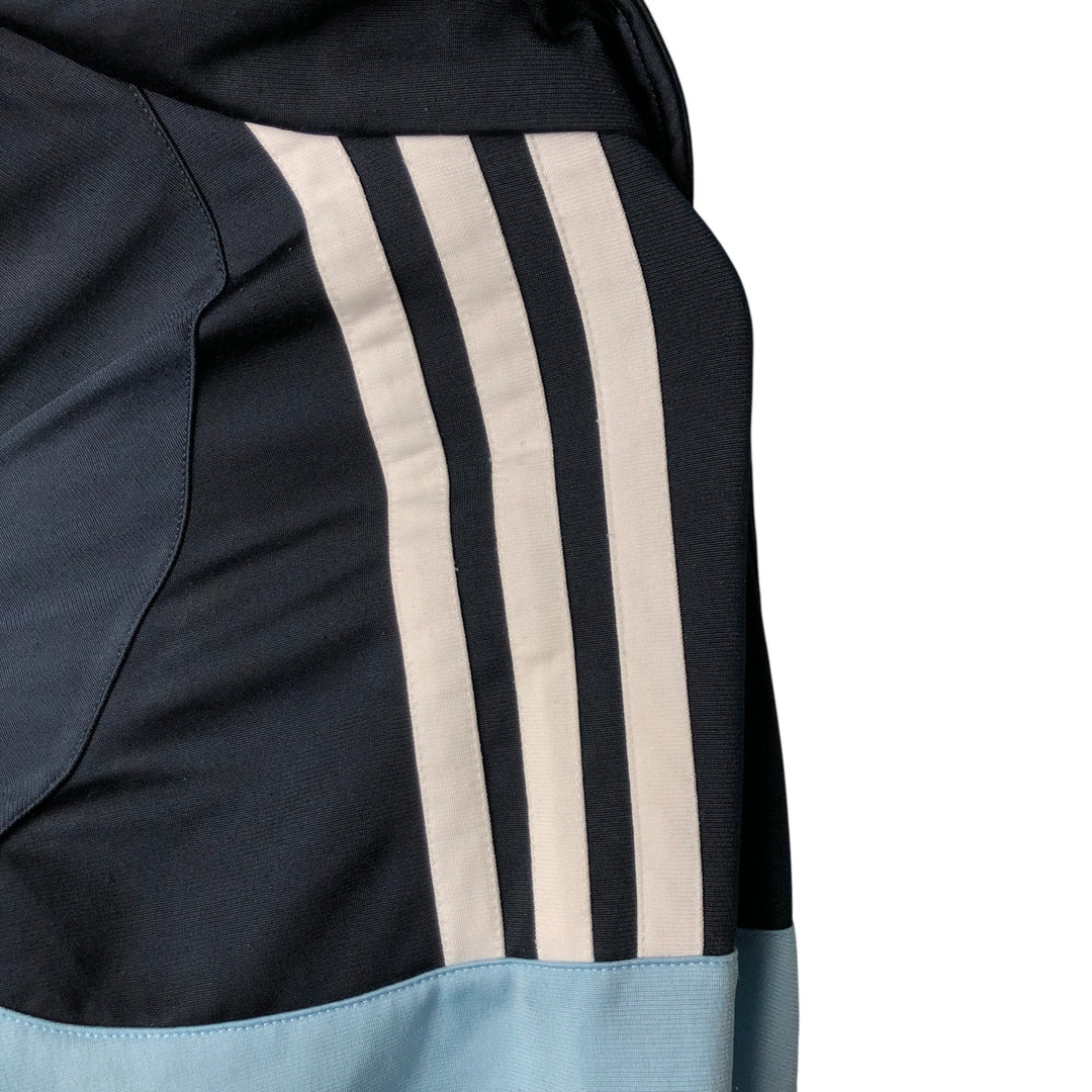 00'S adidas back logo jersey track jacket men's size L polyester navy blue type Vintage Second Hand