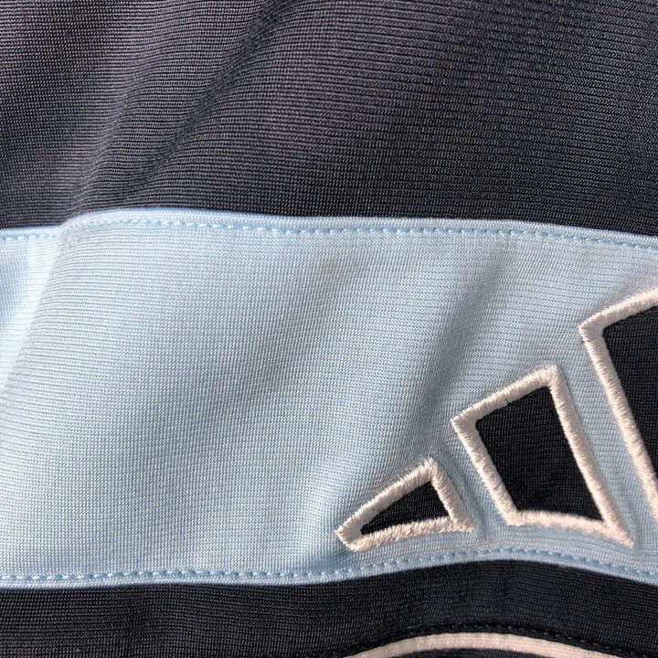 00'S adidas back logo jersey track jacket men's size L polyester navy blue type Vintage Second Hand