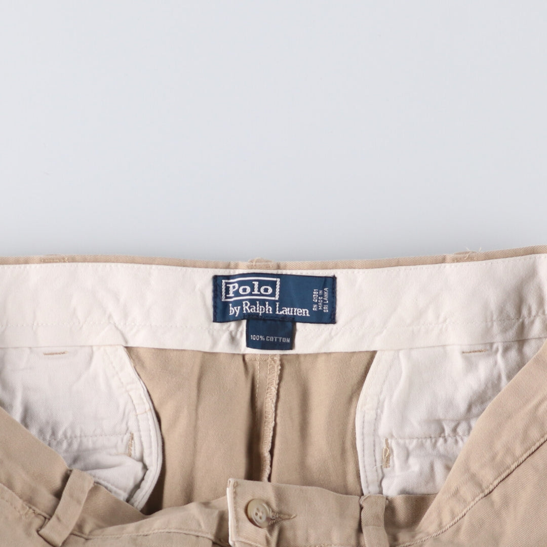Ralph Lauren POLO by Ralph Lauren Chino Pants Men's W36 cotton Beige type Vintage Second Hand