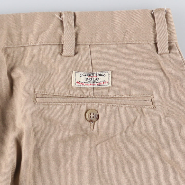 Ralph Lauren POLO by Ralph Lauren Chino Pants Men's W36 cotton Beige type Vintage Second Hand