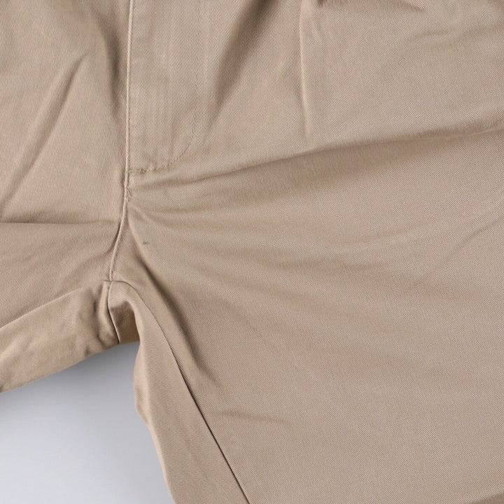 Ralph Lauren POLO RALPH LAUREN Two-pleat chino pants for men, size W33 cotton Beige type Vintage Second Hand