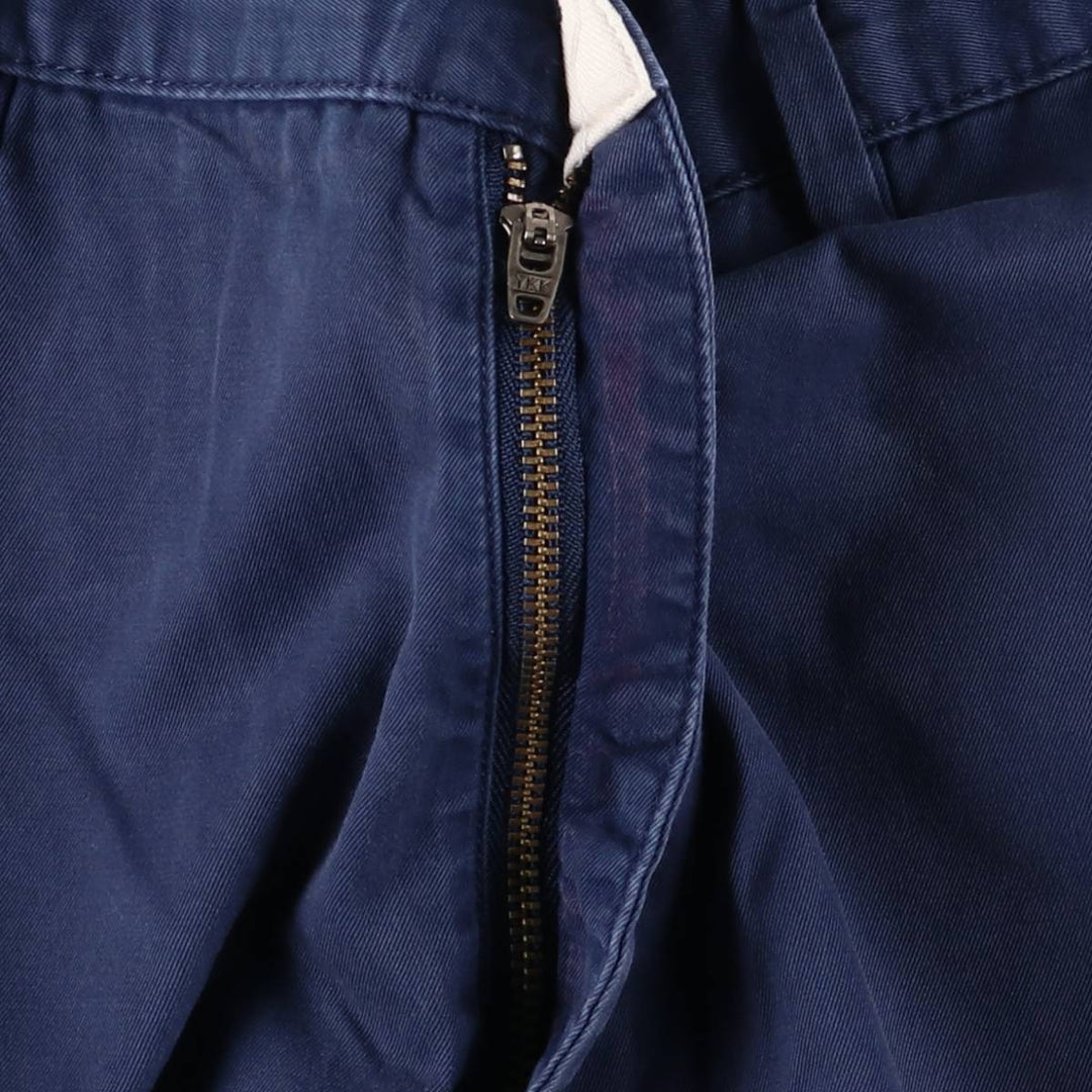 Ralph Lauren POLO by Ralph Lauren Chino Pants Men's W33 equivalent cotton navy blue type Vintage Second Hand