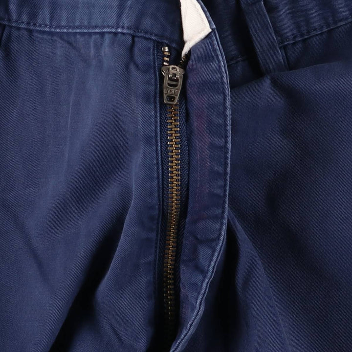 Ralph Lauren POLO by Ralph Lauren Chino Pants Men's W33 equivalent cotton navy blue type Vintage Second Hand