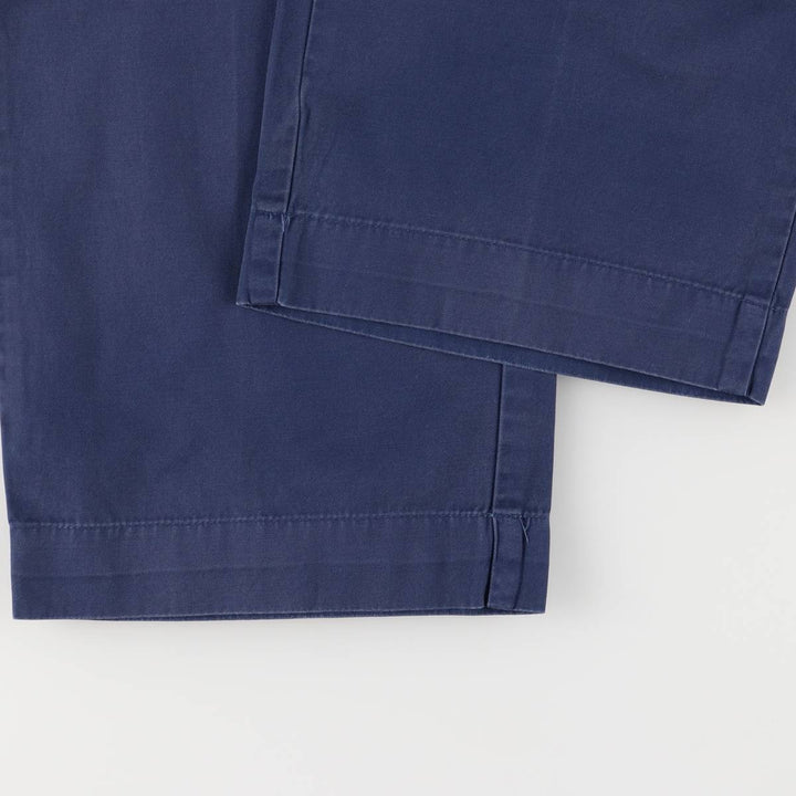 Ralph Lauren POLO by Ralph Lauren Chino Pants Men's W33 equivalent cotton navy blue type Vintage Second Hand