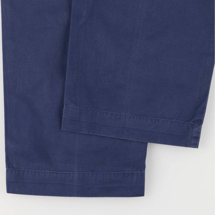 Ralph Lauren POLO by Ralph Lauren Chino Pants Men's W33 equivalent cotton navy blue type Vintage Second Hand