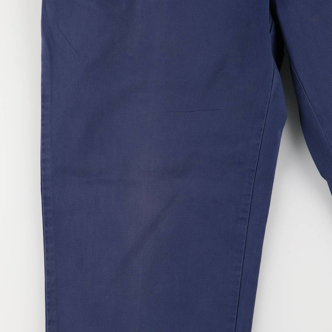 Ralph Lauren POLO by Ralph Lauren Chino Pants Men's W33 equivalent cotton navy blue type Vintage Second Hand