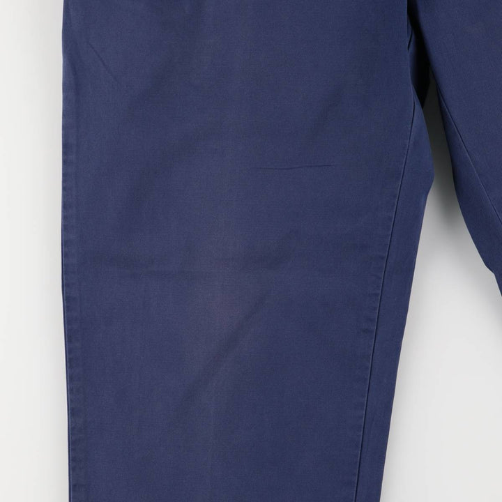 Ralph Lauren POLO by Ralph Lauren Chino Pants Men's W33 equivalent cotton navy blue type Vintage Second Hand