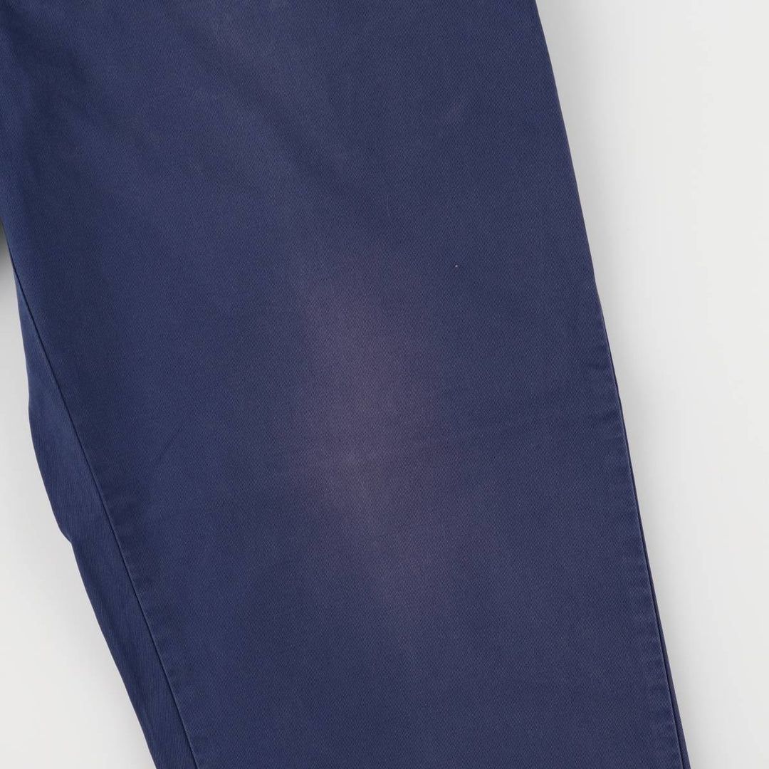 Ralph Lauren POLO by Ralph Lauren Chino Pants Men's W33 equivalent cotton navy blue type Vintage Second Hand