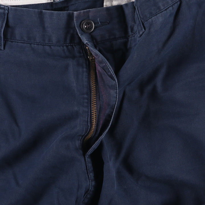 Ralph Lauren POLO by Ralph Lauren SUFFIELD PANT chino pants, men's size W37 cotton navy blue type Vintage Second Hand