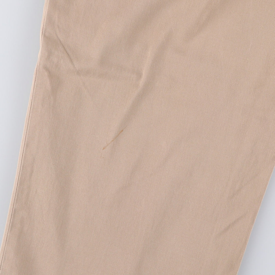 Ralph Lauren POLO by Ralph Lauren HAMMOND PANT, two-pleat chino pants, men's w36 equivalent cotton Beige type Vintage Second Hand
