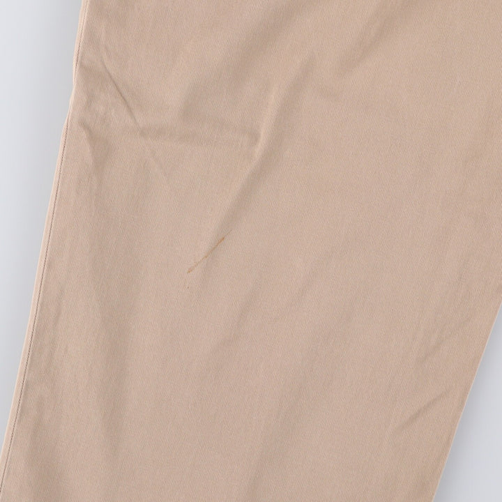 Ralph Lauren POLO by Ralph Lauren HAMMOND PANT, two-pleat chino pants, men's w36 equivalent cotton Beige type Vintage Second Hand