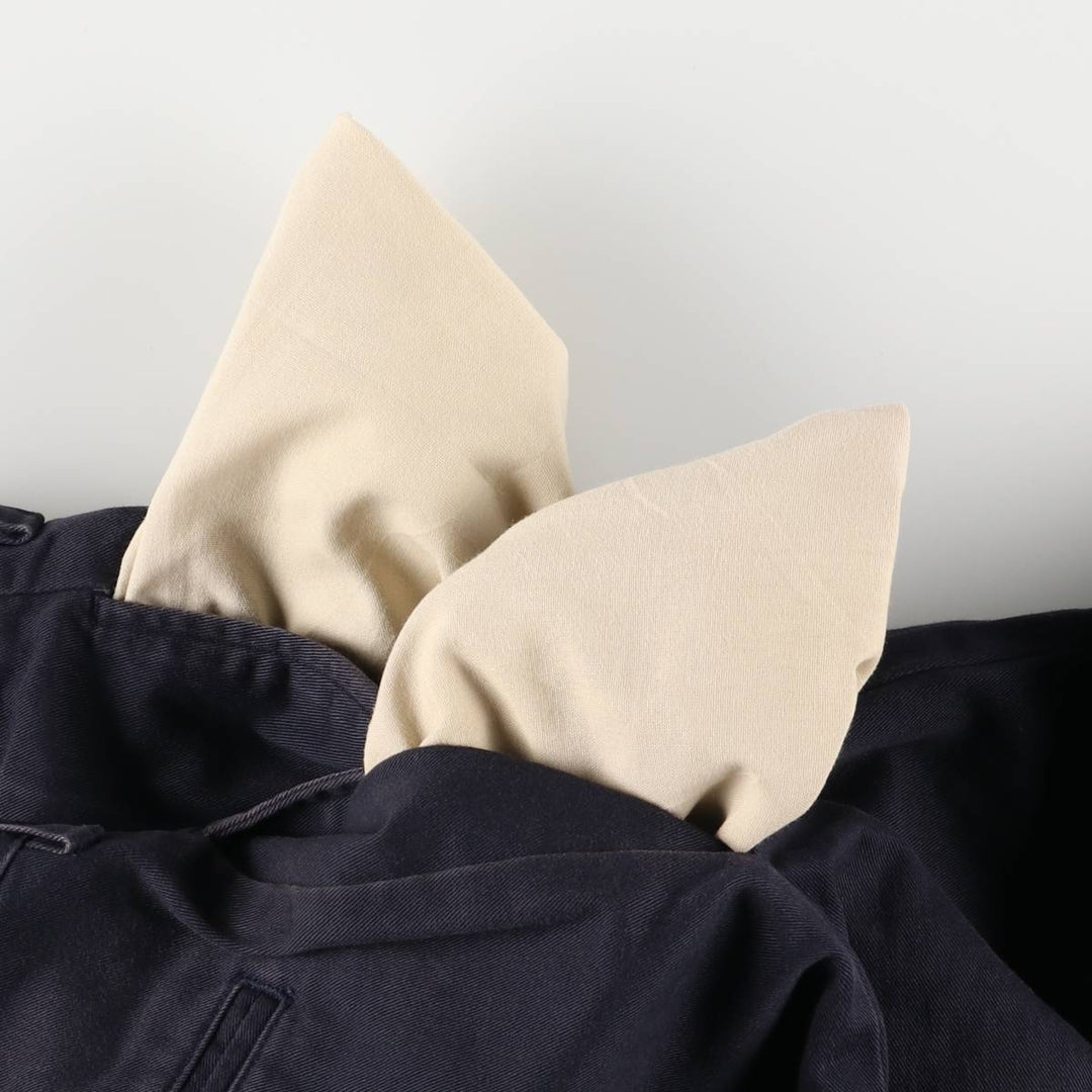 Ralph Lauren POLO RALPH LAUREN Two-pleat chino pants for men, size W34 cotton navy blue type Vintage Second Hand