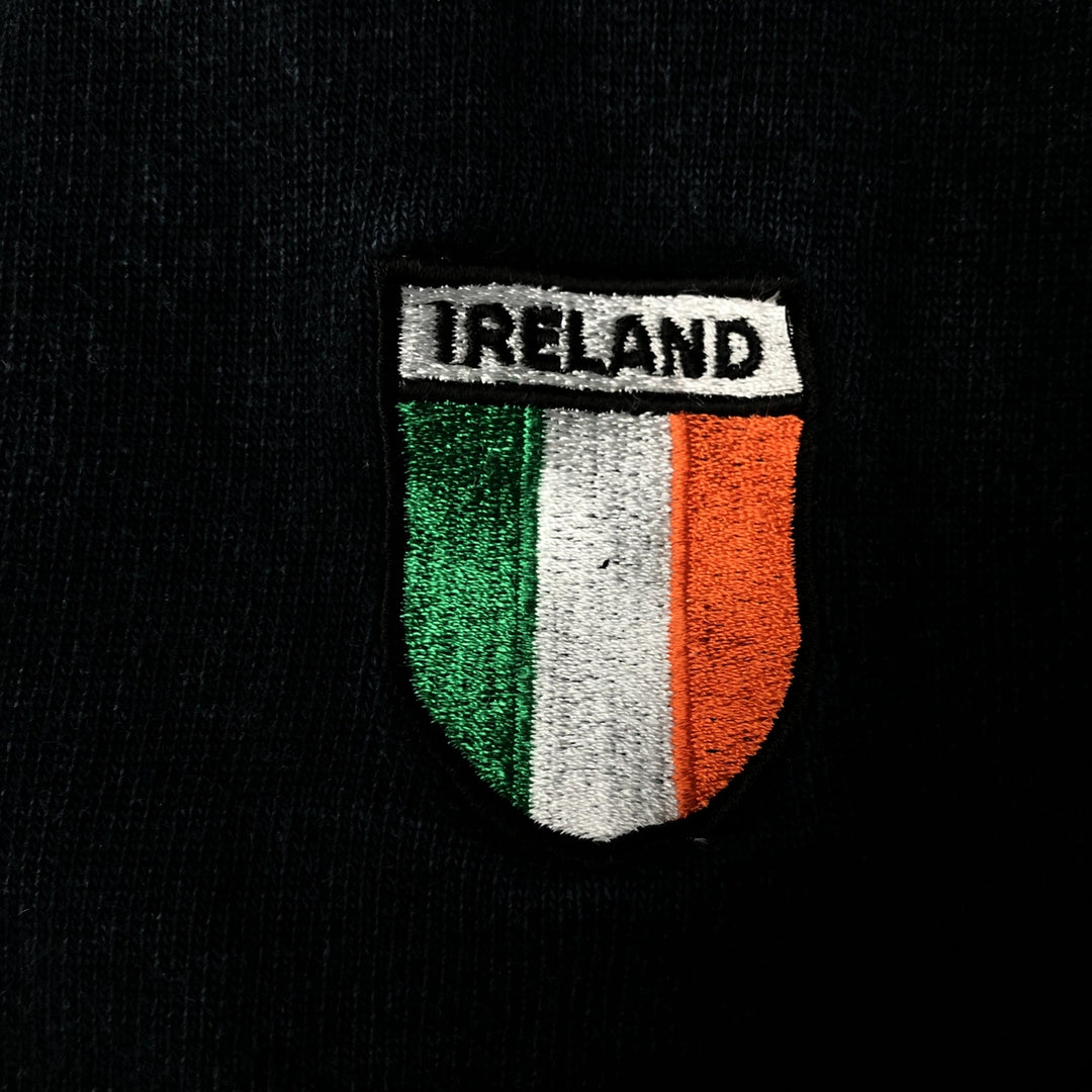 Barbarian BARBARIAN Long Sleeve Rugby Shirt, Men's XL cotton navy blue type Vintage Second Hand