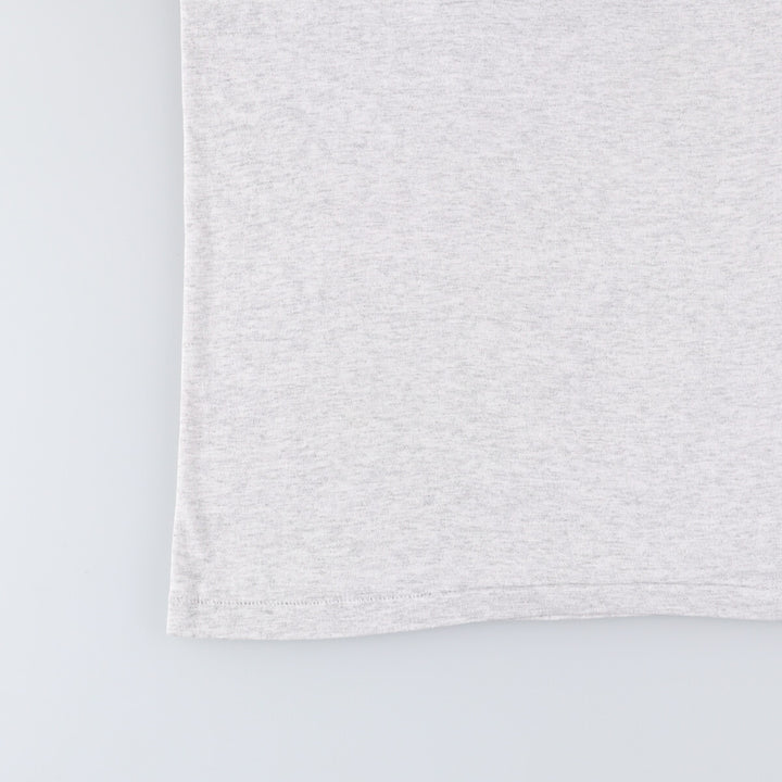 90'S Hanes HEAVYWEIGHT 50 cotton gray type Vintage Second Hand