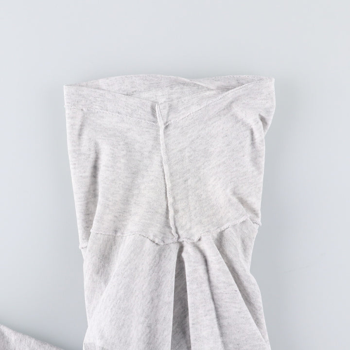 90'S Hanes HEAVYWEIGHT 50 cotton gray type Vintage Second Hand