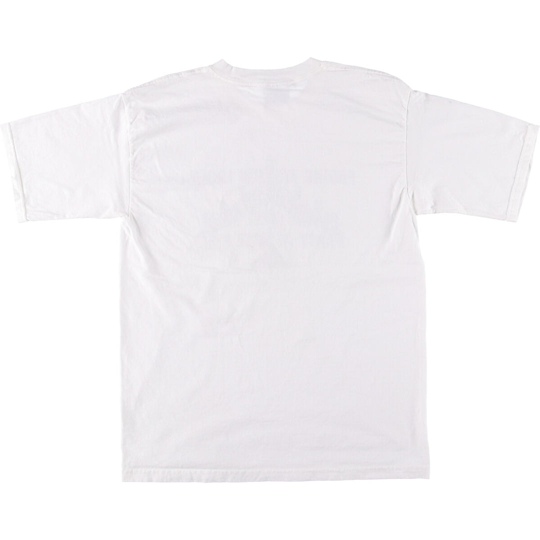 90'S All Sports ALL SPORT Message Print T-Shirt, Made in USA, Men's Size L, Vintage cotton white type Vintage Second Hand