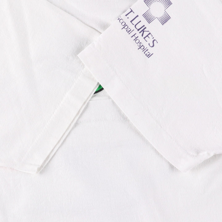 90'S Fruit of the Loom Best Printed T-shirt, Made in USA, Men's XL, Vintage cotton white type Vintage Second Hand