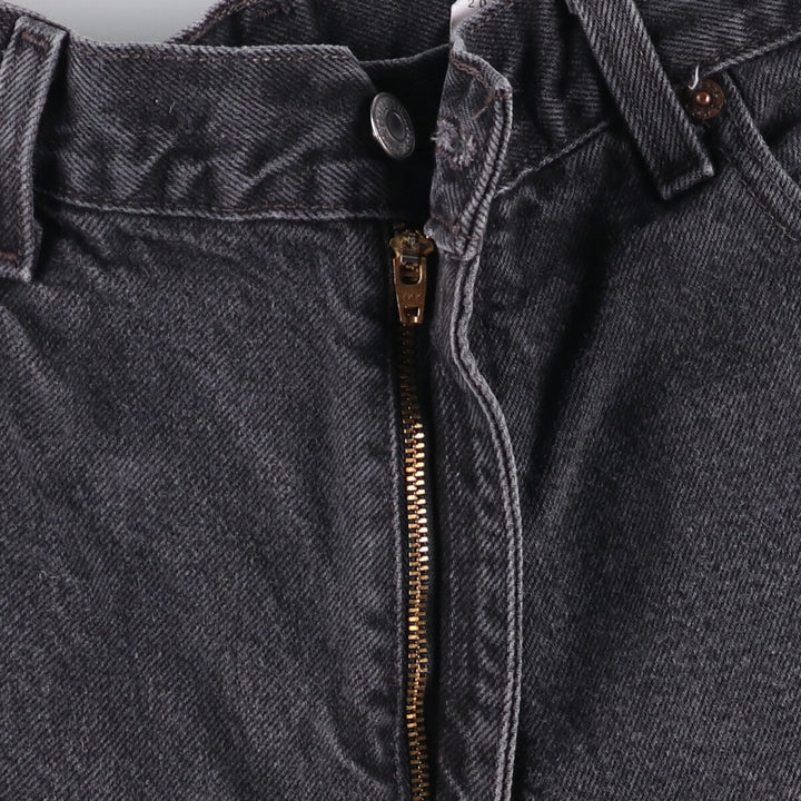 2000'S Levi's Relaxed Straight Leg Tapered Denim Pants, Black, Size 43901-7250, Men's, Size W35 cotton black type Vintage Second Hand