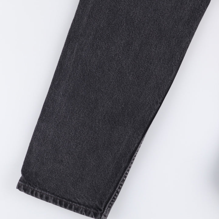 2000'S Levi's Relaxed Straight Leg Tapered Denim Pants, Black, Size 43901-7250, Men's, Size W35 cotton black type Vintage Second Hand