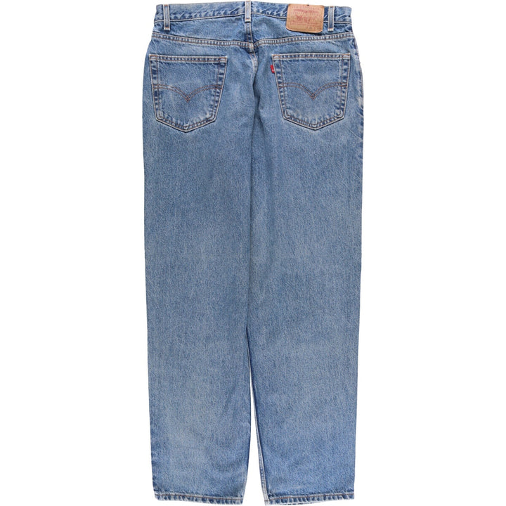2000'S Levi's Relaxed Straight Leg Tapered Denim Pants, Men's Size 36 (43901-7212) cotton blue type Vintage Second Hand