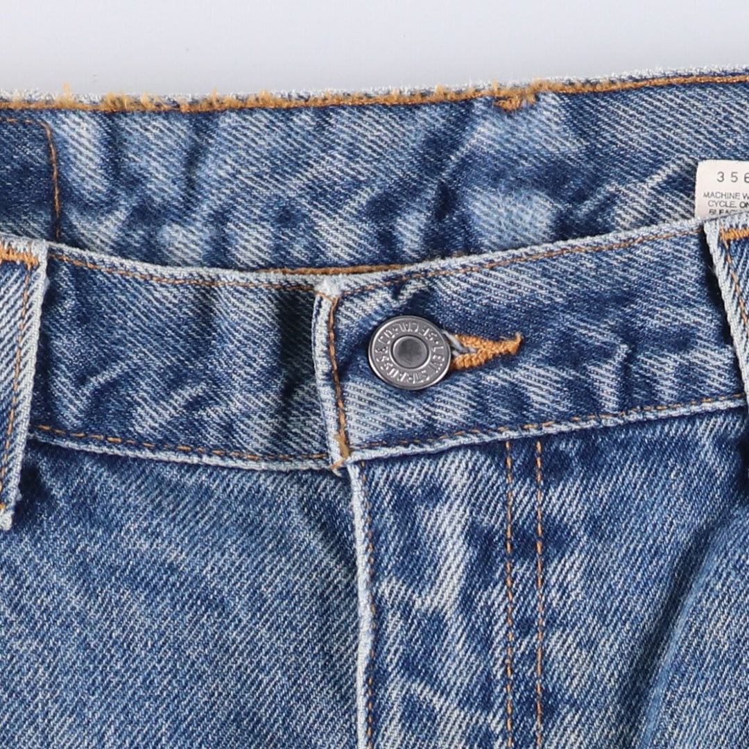 2000'S Levi's Relaxed Straight Leg Tapered Denim Pants, Men's Size 36 (43901-7212) cotton blue type Vintage Second Hand