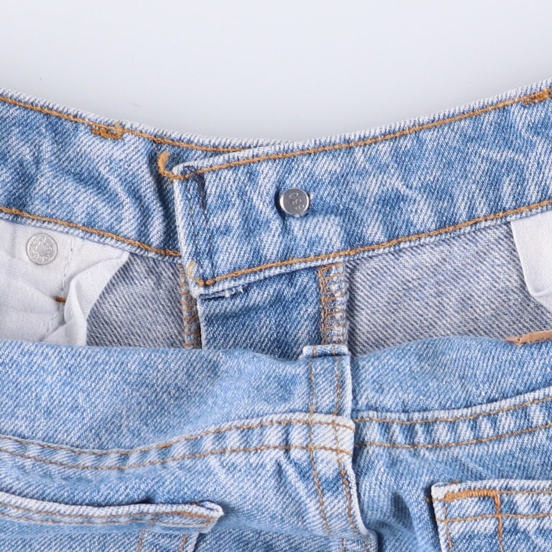 90'S Levi's 506-0213 Straight Denim Pants, Made in USA, Men's, Size 34, Vintage cotton blue type Vintage Second Hand
