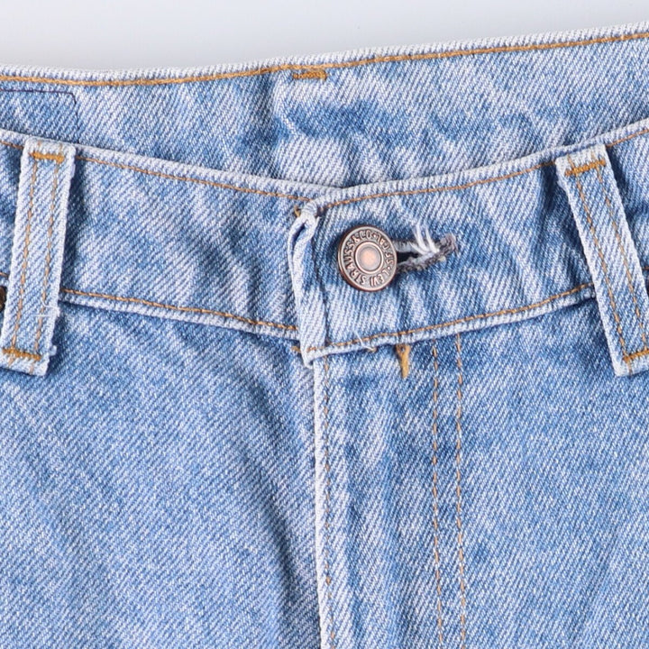 90'S Levi's 506-0213 Straight Denim Pants, Made in USA, Men's, Size 34, Vintage cotton blue type Vintage Second Hand
