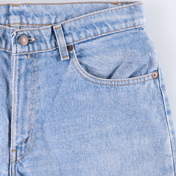90'S Levi's 506-0213 Straight Denim Pants, Made in USA, Men's, Size 34, Vintage cotton blue type Vintage Second Hand