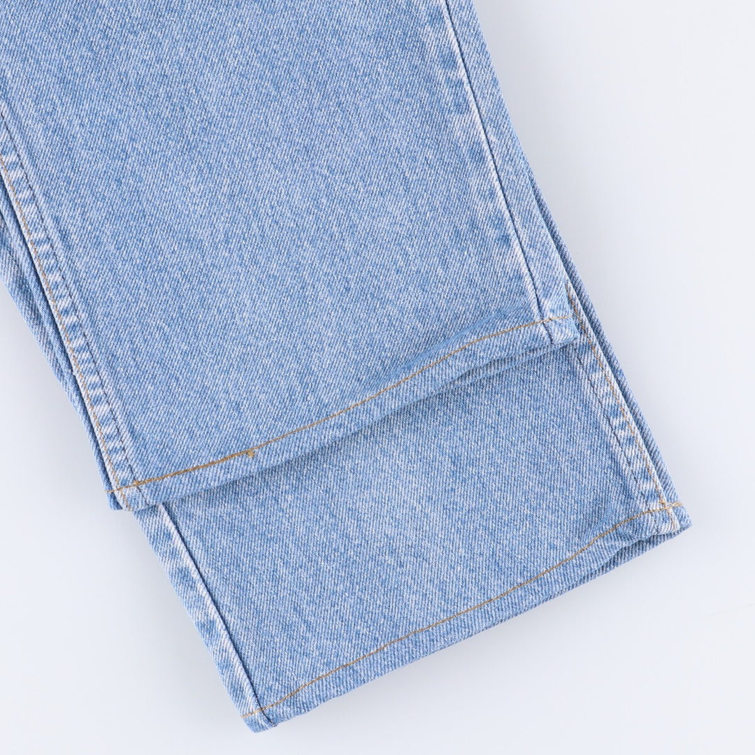 90'S Levi's 506-0213 Straight Denim Pants, Made in USA, Men's, Size 34, Vintage cotton blue type Vintage Second Hand