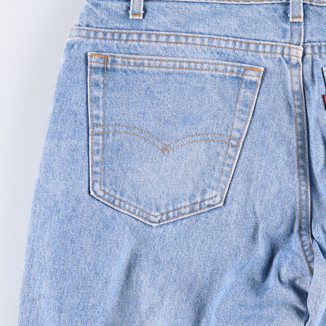 90'S Levi's 506-0213 Straight Denim Pants, Made in USA, Men's, Size 34, Vintage cotton blue type Vintage Second Hand