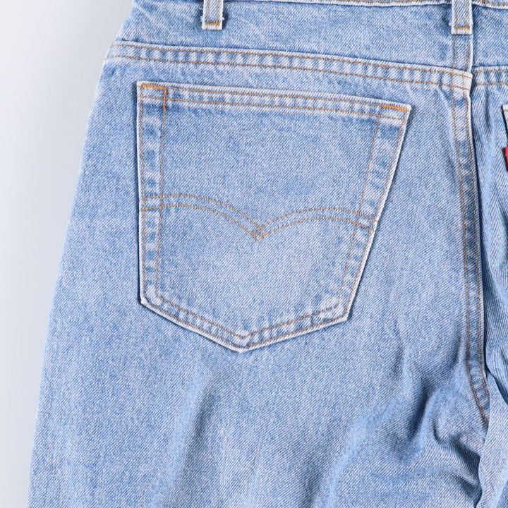 90'S Levi's 506-0213 Straight Denim Pants, Made in USA, Men's, Size 34, Vintage cotton blue type Vintage Second Hand