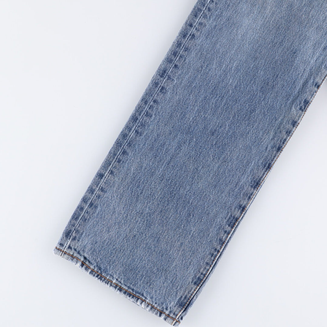 Levi's 501 straight denim pants for men, size W32 cotton blue type Vintage Second Hand