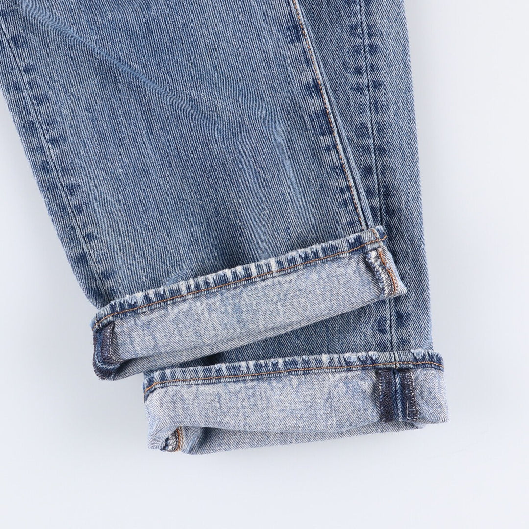 Levi's 501 straight denim pants for men, size W32 cotton blue type Vintage Second Hand