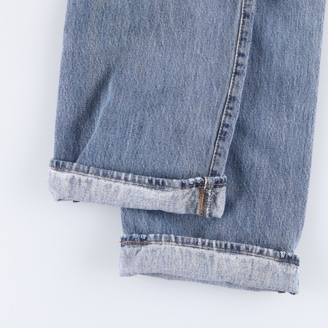 Levi's 501 straight denim pants for men, size W32 cotton blue type Vintage Second Hand
