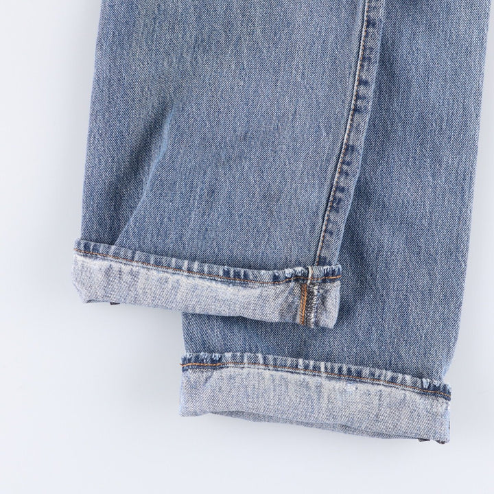Levi's 501 straight denim pants for men, size W32 cotton blue type Vintage Second Hand