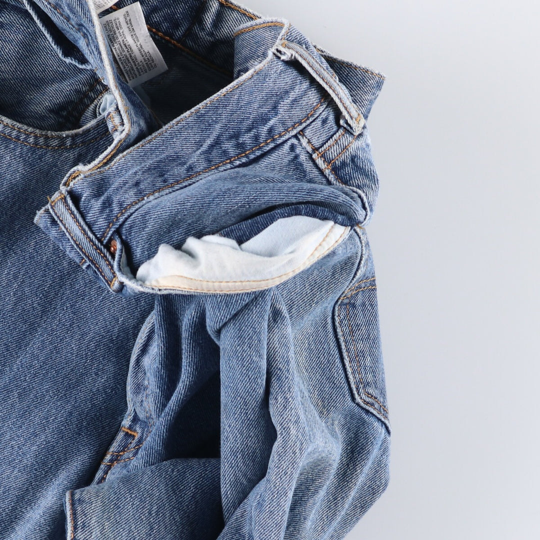 Levi's 501 straight denim pants for men, size W32 cotton blue type Vintage Second Hand