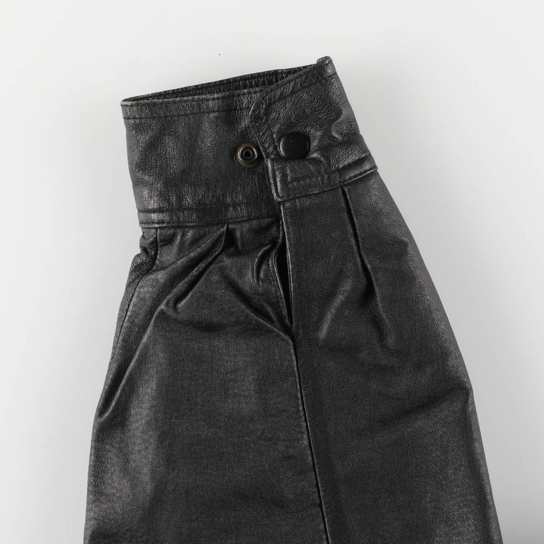 CANADA SPORTSWEAR Ford Leather Flight Jacket, Men's Size L genuine leather black type Vintage Second Hand