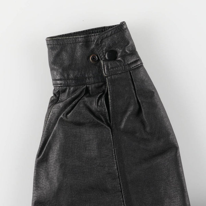 CANADA SPORTSWEAR Ford Leather Flight Jacket, Men's Size L genuine leather black type Vintage Second Hand