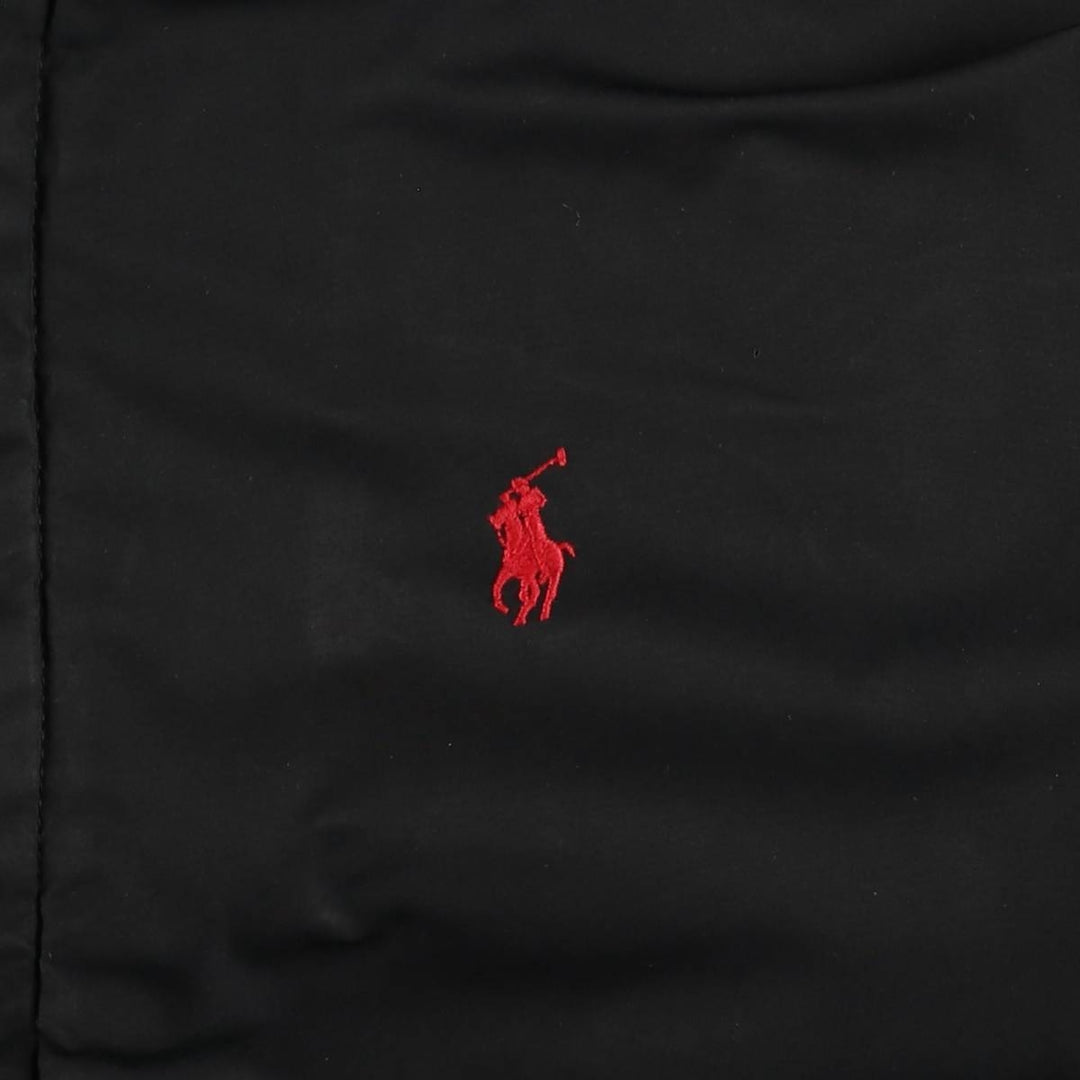 Ralph Lauren POLO by Ralph Lauren padded puffer jacket, men's size M polyester black type Vintage Second Hand