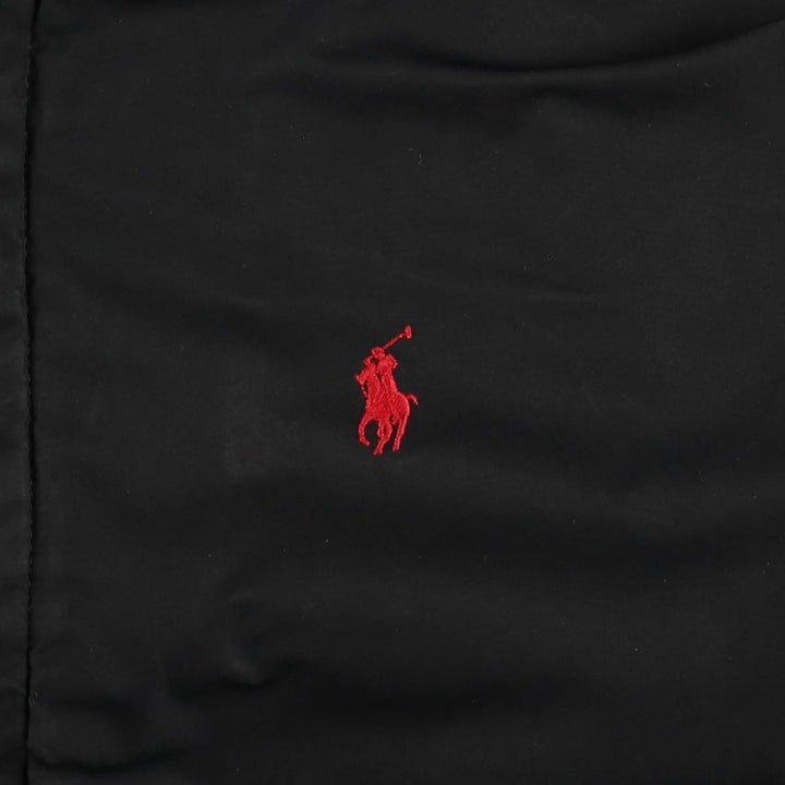 Ralph Lauren POLO by Ralph Lauren padded puffer jacket, men's size M polyester black type Vintage Second Hand