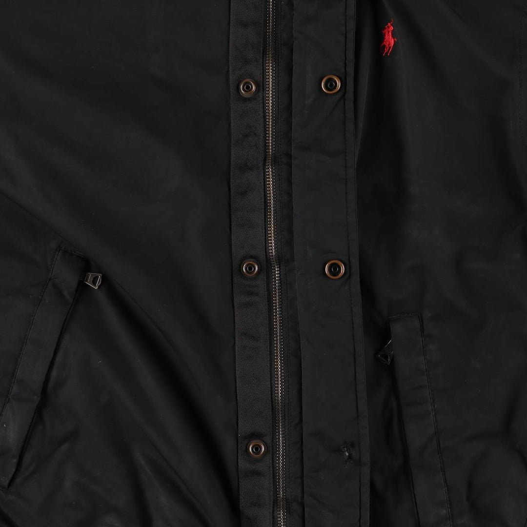 Ralph Lauren POLO by Ralph Lauren padded puffer jacket, men's size M polyester black type Vintage Second Hand