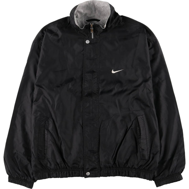 90'S Nike NIKE Nylon Jacket Men's M Size Vintage Nylon black type Vintage Second Hand